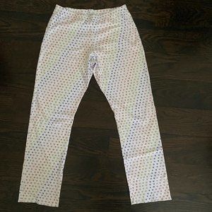 rainbow heart roller rabbit pants